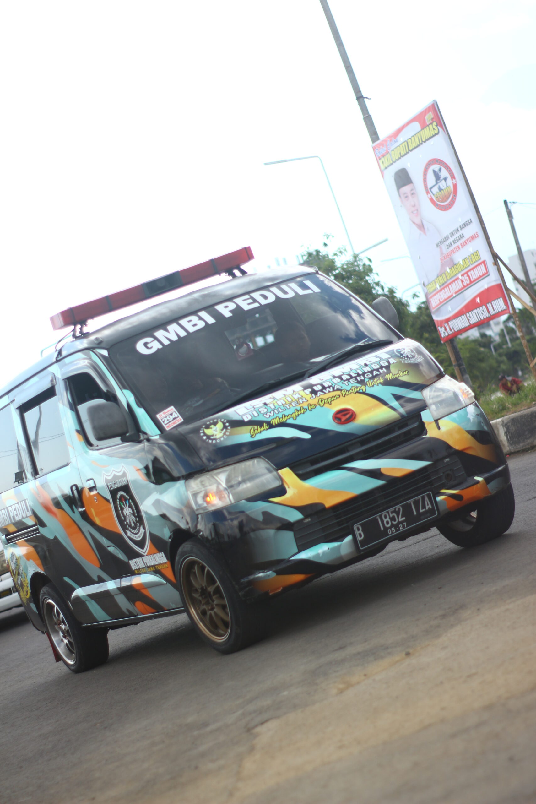 Dua Tahun Menebar Kebaikan, Ambulans Gratis LSM GMBI Purbalingga Setia Layani Masyarakat Tanpa Sekat