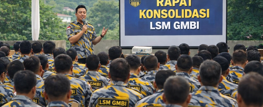 Rapat Konsolidasi LSM GMBI di Desa Lamuk: Menyatukan Semangat, Meneguhkan Pengabdian