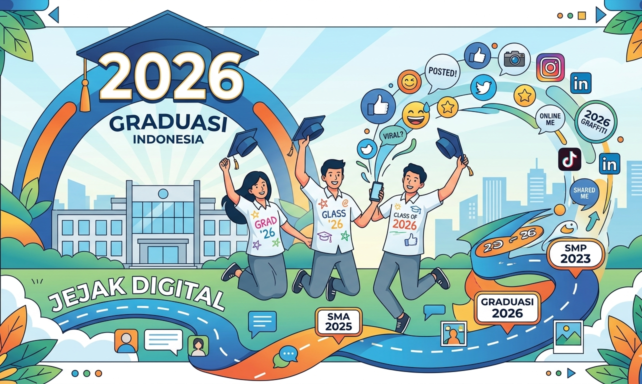 Jejak Digital Itu Abadi: Mengapa Remaja Perlu Berpikir Dua Kali Sebelum Unggah Konten Kelulusan