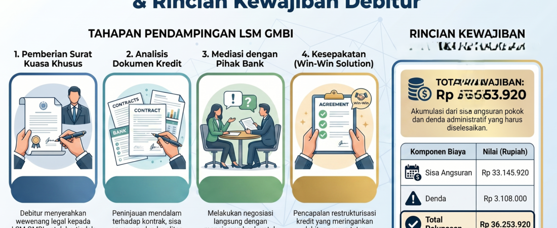 PERAN STRATEGIS LSM GMBI DALAM ADVOKASI PERBANKAN: EDUKASI HUKUM DAN LANGKAH TEPAT MENGHADAPI TUNGGAKAN KREDIT